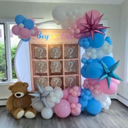 6.5ft Circle Arch with Balloons