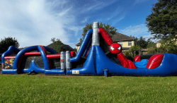 50ft spider man obstacle207 1725926863 Spider-Man 50 Obstacle Course (Wet)