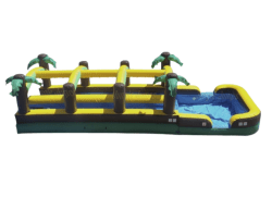 2 1744765809 Green PALM TREE Double Slip & Slide