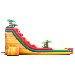 TROPICAL20MARBLE203 1767058569 22FT TROPICAL FIRE MARBLE WATER SLIDE